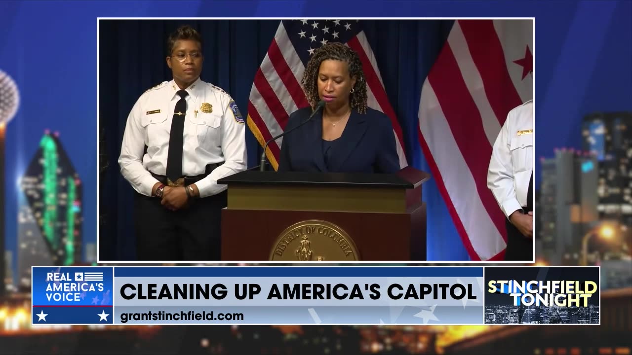 STINCHFIELD: PRESIDENT TRUMP TAKES OVER DC POLICING