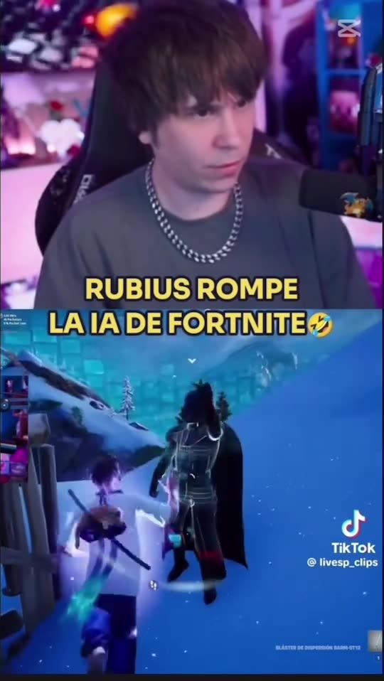 Solo es IA- #rubius #fornite #darthvader #starwarsmemes #cagaste @Rubius #humor #parati