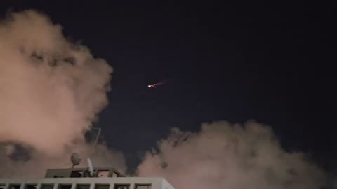 The missile was successfully intercepted