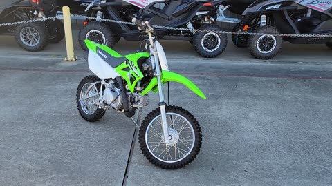 2023 KAWASAKI KLX 110 L WALK-AROUND