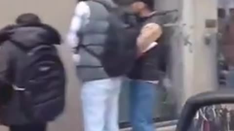 Toronto: The Lineup For A Security Job -- No Whites Visible