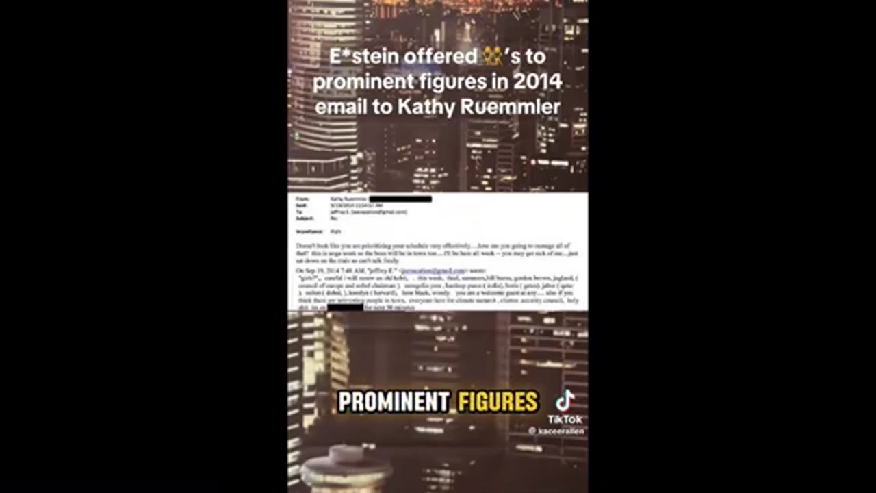 Epstein - it's coming