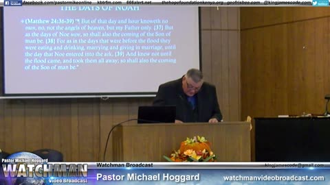 Watchman on the Road: The Days of Noah