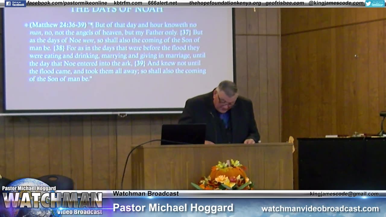 Watchman on the Road: The Days of Noah