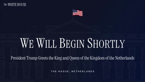 President Trump Greets the King and Queen of the Kingdom of the Netherlands