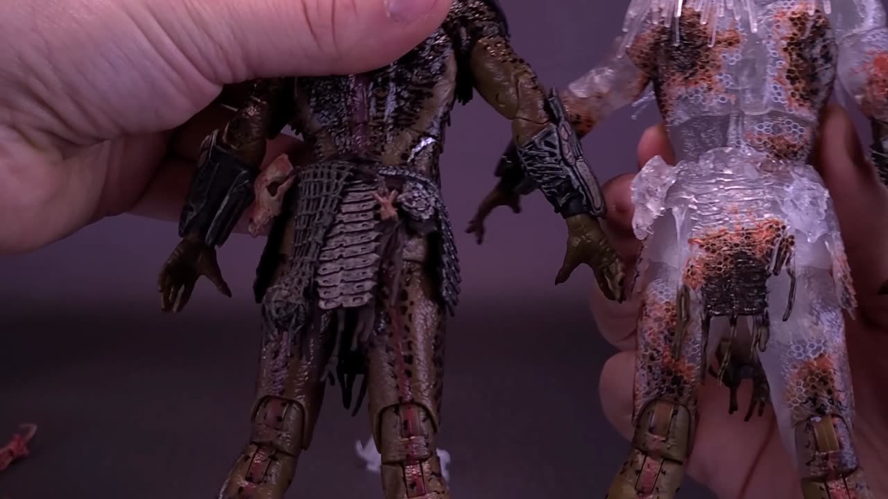 NECA Prey Ultimate Camo Reveal Feral Predator 2024 Con Exclusive