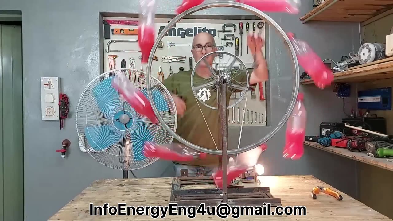 Free Energy By Water Bottles