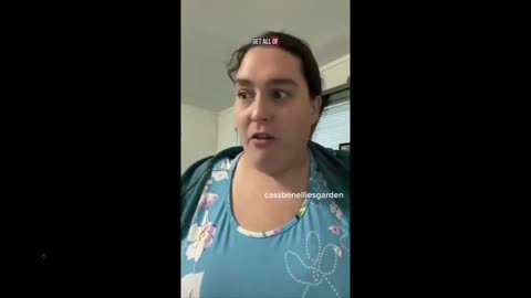 Infuriating - this woman has 2 houses and is living off of you and me... listen to her