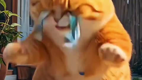 Cat chicken friendship21