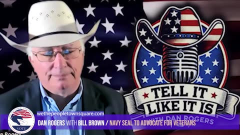 Dan Rogers with Navy Seal, Bill Brown: Advocacy for Veterans