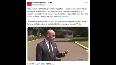 White House Deputy Chief of Staff Urges Stricter Vetting Of Immigration Applicants