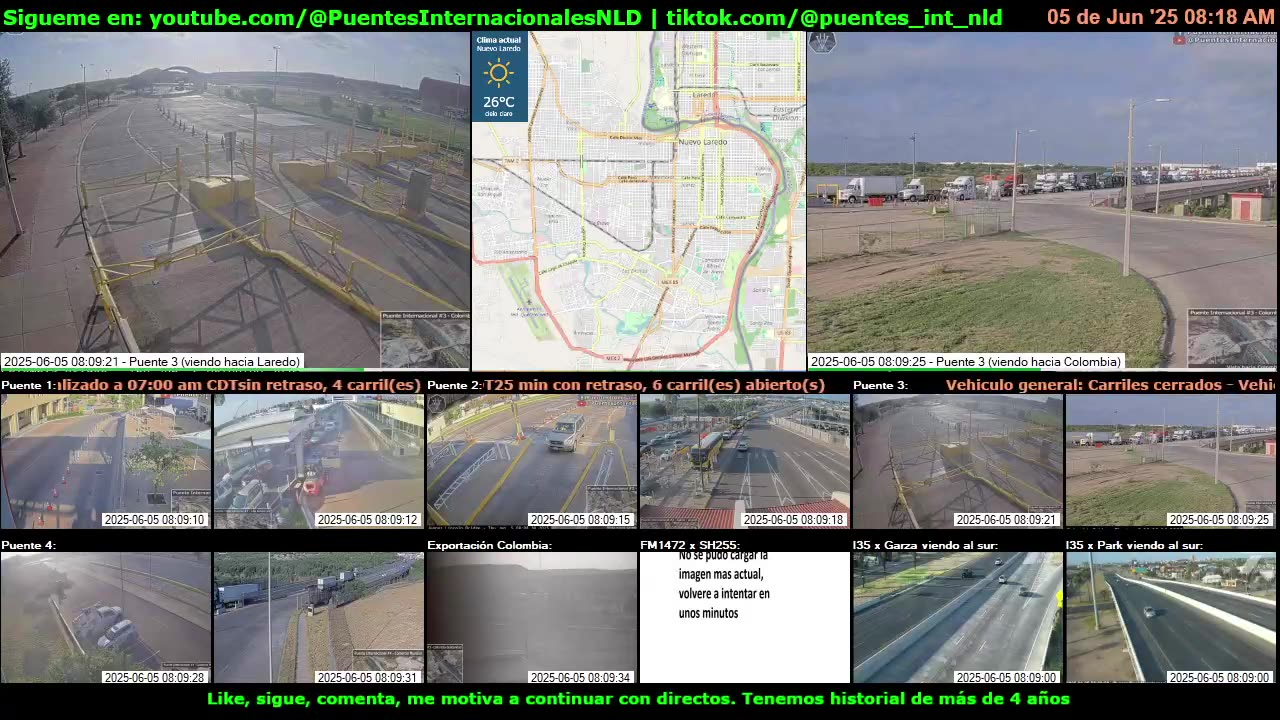 Puentes Internacionales NLD (Youtube / TikTok)