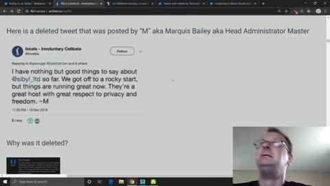 Todd Thundercock: INCELS.CO is a FBI HONEYPOT! SHENANIGANS abound! I don't know tbh DON'T TRUST AN