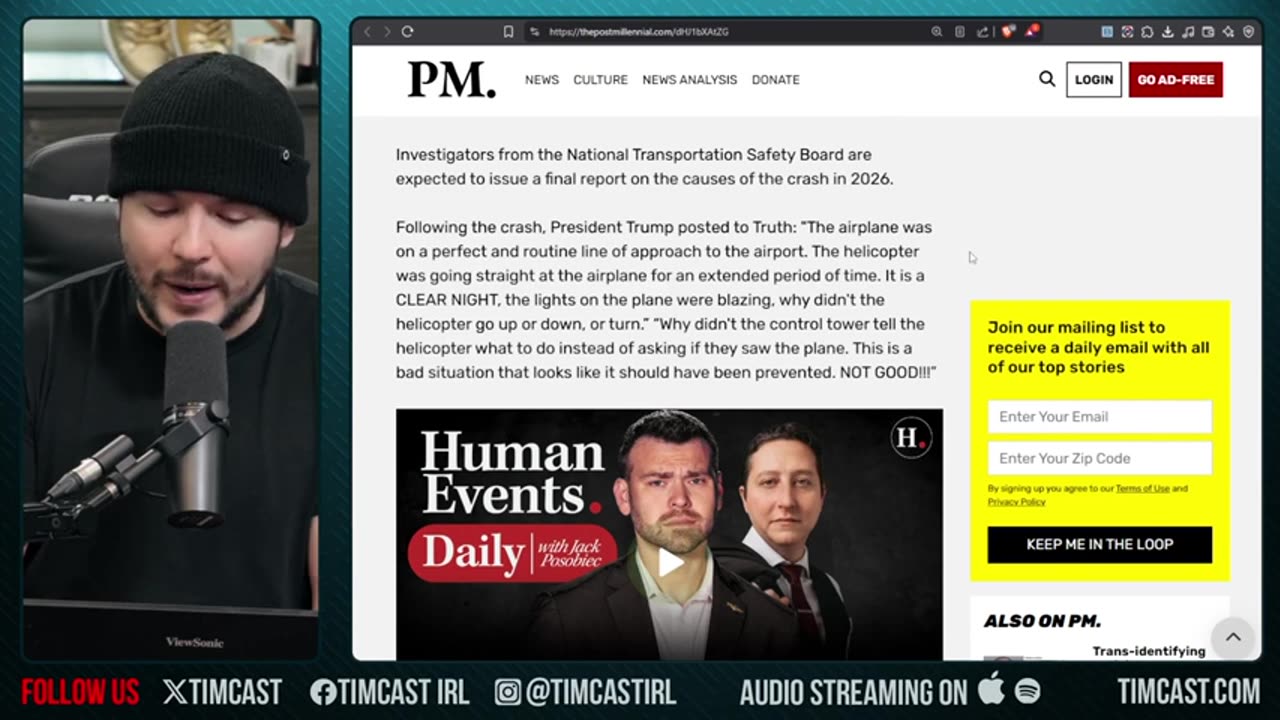 Female Pilot DELIBERATELY CRASHED Blackhawk?! Pilot Refused Instruction, Trump Implies INTENT
