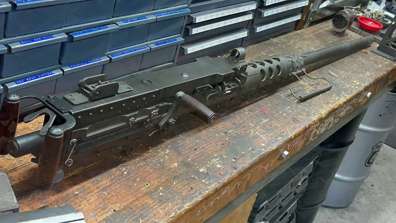 High Standard M2 .50 caliber machine gun C&R
