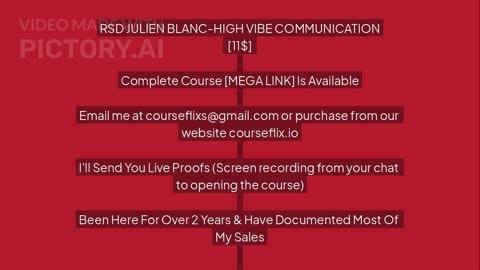 Download RSD JULIEN BLANC-HIGH VIBE COMMUNICATION