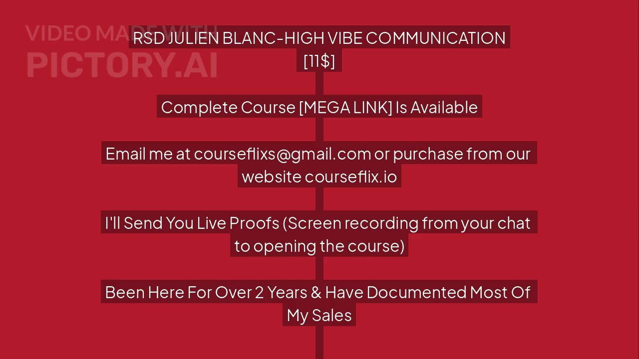 Download RSD JULIEN BLANC-HIGH VIBE COMMUNICATION