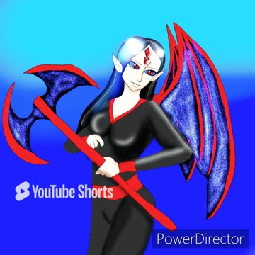 Speedpaint ready for battle against evil