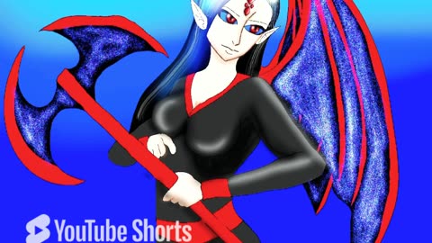 Speedpaint ready for battle against evil