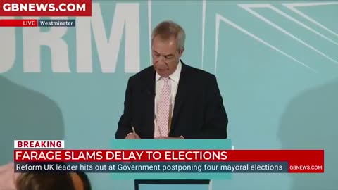 Nigel Farage has said he is 'considering' taking legal action to force mayoral elections to be held.