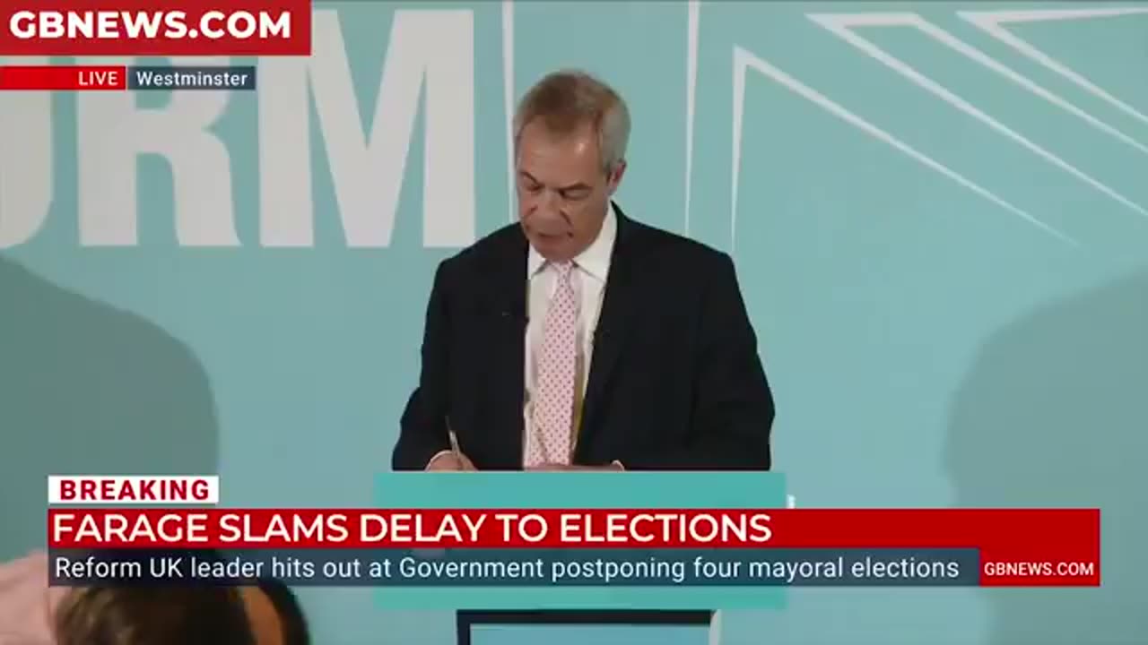 Nigel Farage has said he is 'considering' taking legal action to force mayoral elections to be held.