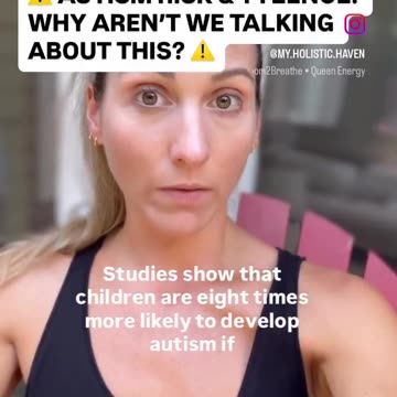 Autism & Tylenol