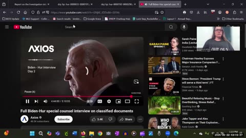 V 20 Robert Hur Classified Documents Report
