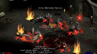 Diablo II: LoD (Coop, + Vyktory, 8-players mode / režim 8 hráčů) Walkthrough/Videonávod #39 [CZ/EN]