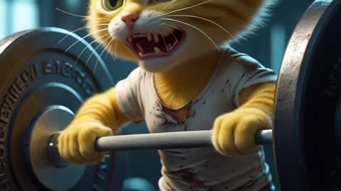 Cat fitness 💞💞💞