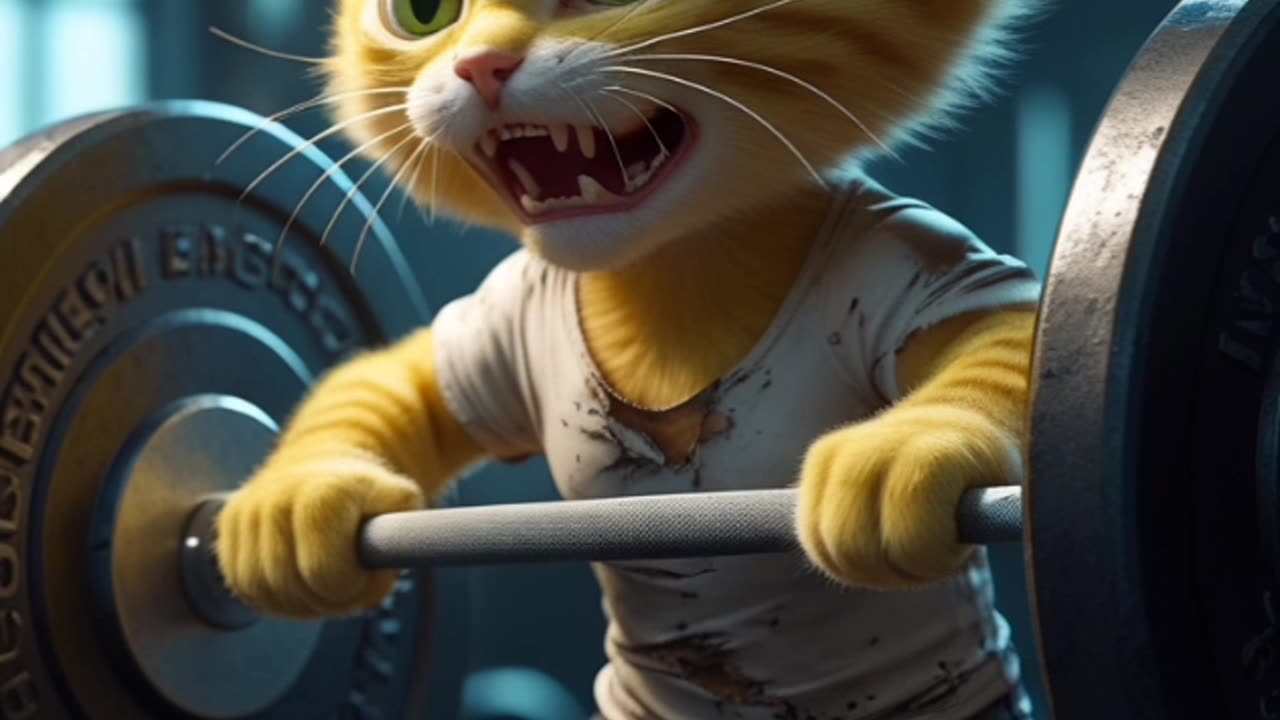 Cat fitness 💞💞💞