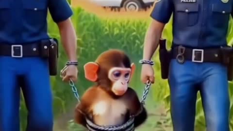 Monkey video🥰 AI cartoon video🥰 hindi cartoon video🥰🎥