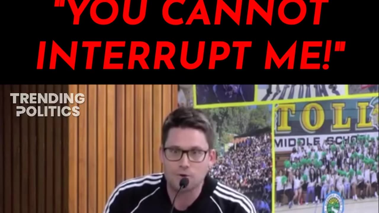 Politics - 2025 Father Puts Infested Liberal Globalist Commie Woke Gender DEI School Board On Notice