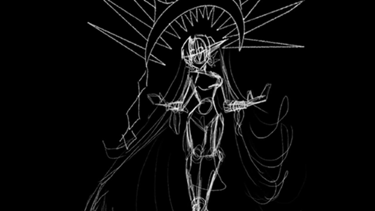 Simple Speedpaint of Mrs Night