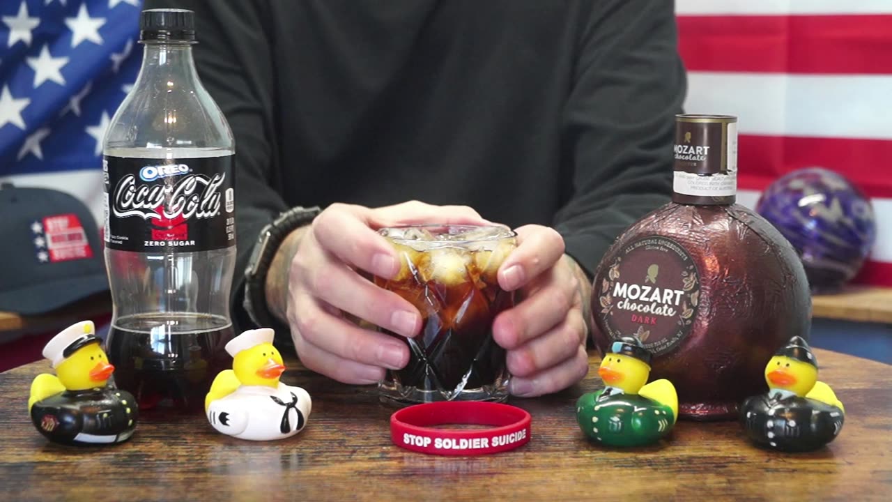 Kenny Bracken - Mozart Dark Chocolate Liqueur & Coke Zero Sugar Oreo