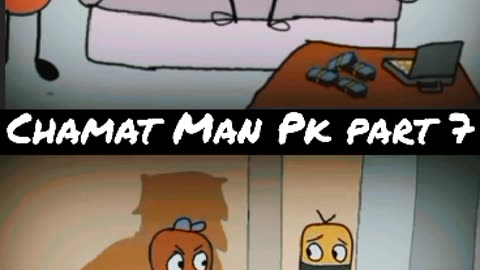 Chamat Man Ko Dako Ne Pakar KIsay | Funny Cartoon Video | Part 07