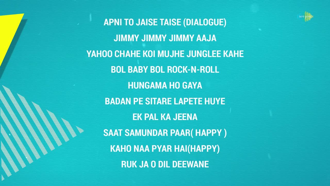 50 Bollywood Party Songs Jukebox