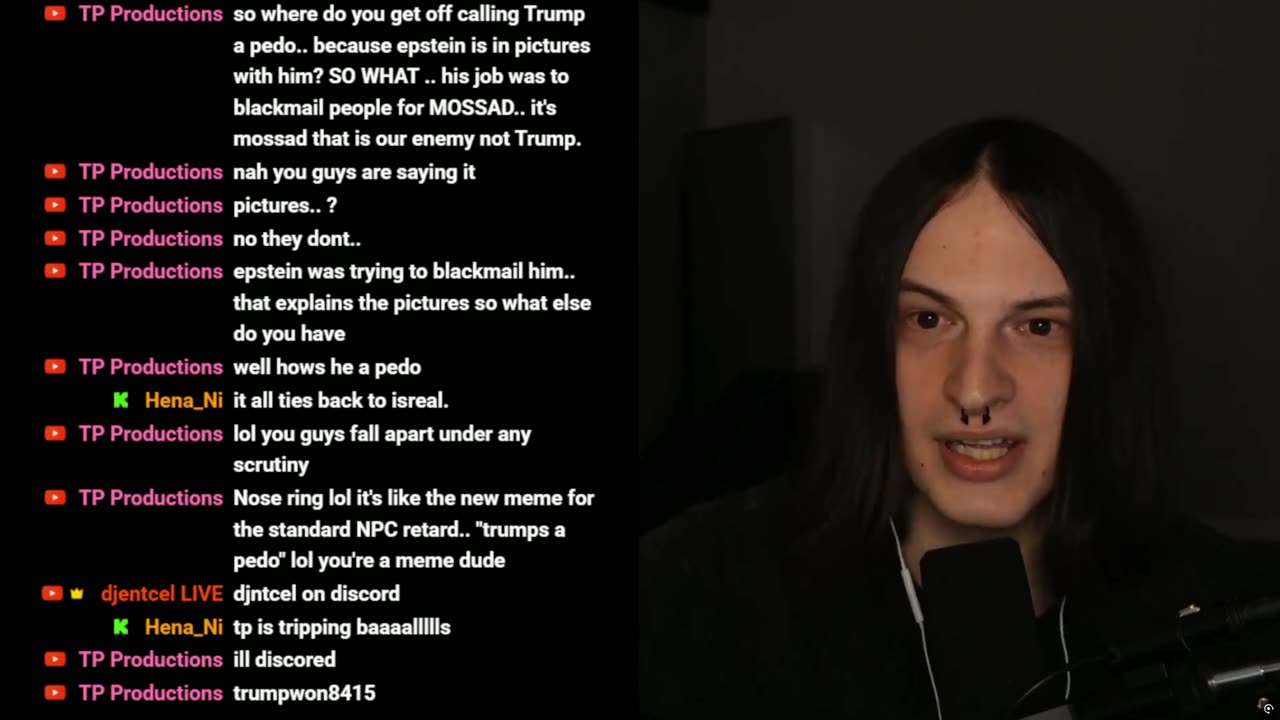 Tony Palma confronts homosexual Liberal Streamer LIVE debate