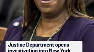 Justice Department opens investigation into New York Attorney General Letitia James