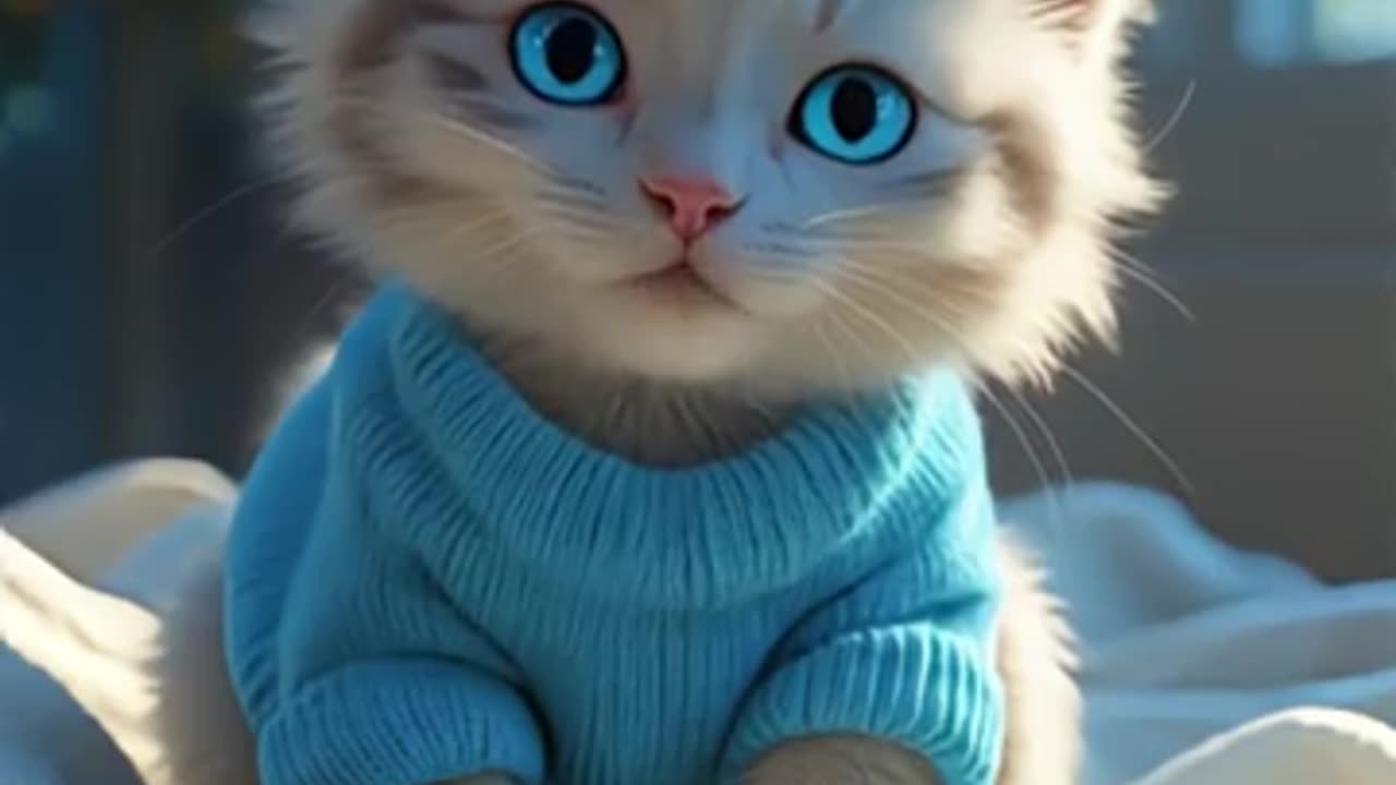 funny and cute cat