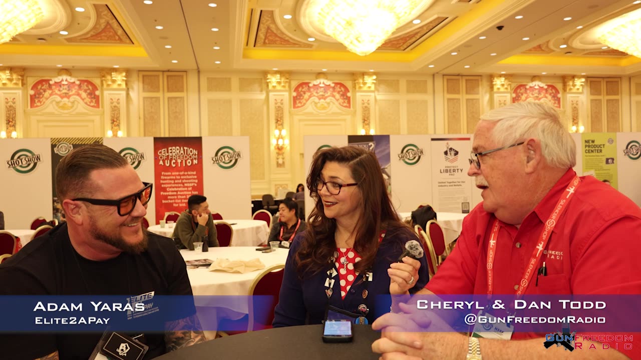 Adam Yaras of Elite2APay - On-Location at SHOT Show 2025 – GunFreedomRadio