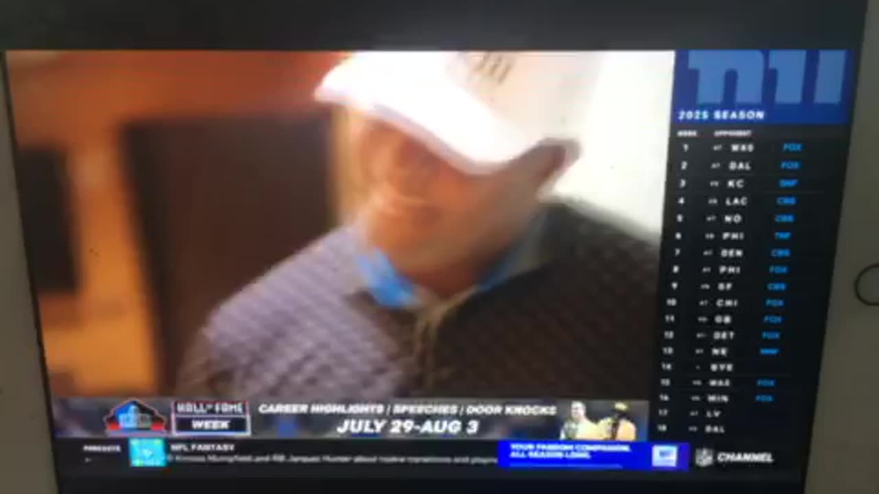 NFL Detroit Lions hall of fame game pregame & kickoff