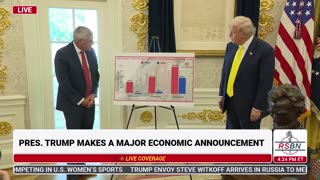 WATCH: President Trump and Stephen Moore of the Heritage Foundation discuss BLS overestimates