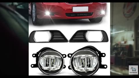 OKISWA LED Fog Lights For 2007 2008 2009 Toyota Camry, Front Bumper Fog Lamps Re