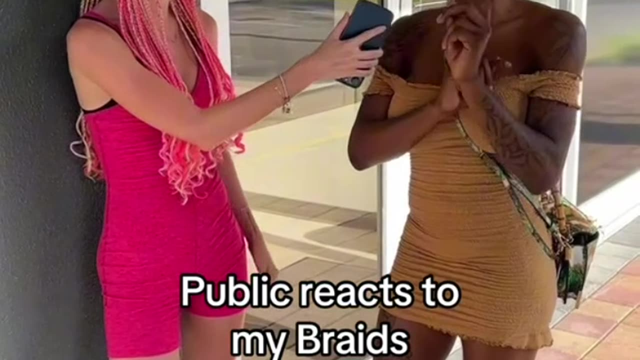 Public reacts to my braids