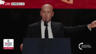 WATCH: Stephen Miller Speaks at Turning Point USA's Charlie Kirk Memorial - 9/21/25
