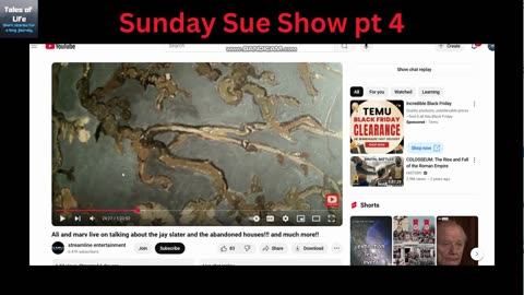 Sunday SUE Show pt 4 (Jay Slater Case)