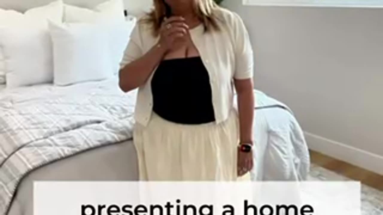 Presenting a House when You have Something Else on Your Mind