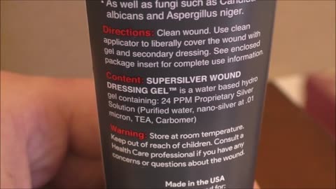 Super Silver Wound Gel
