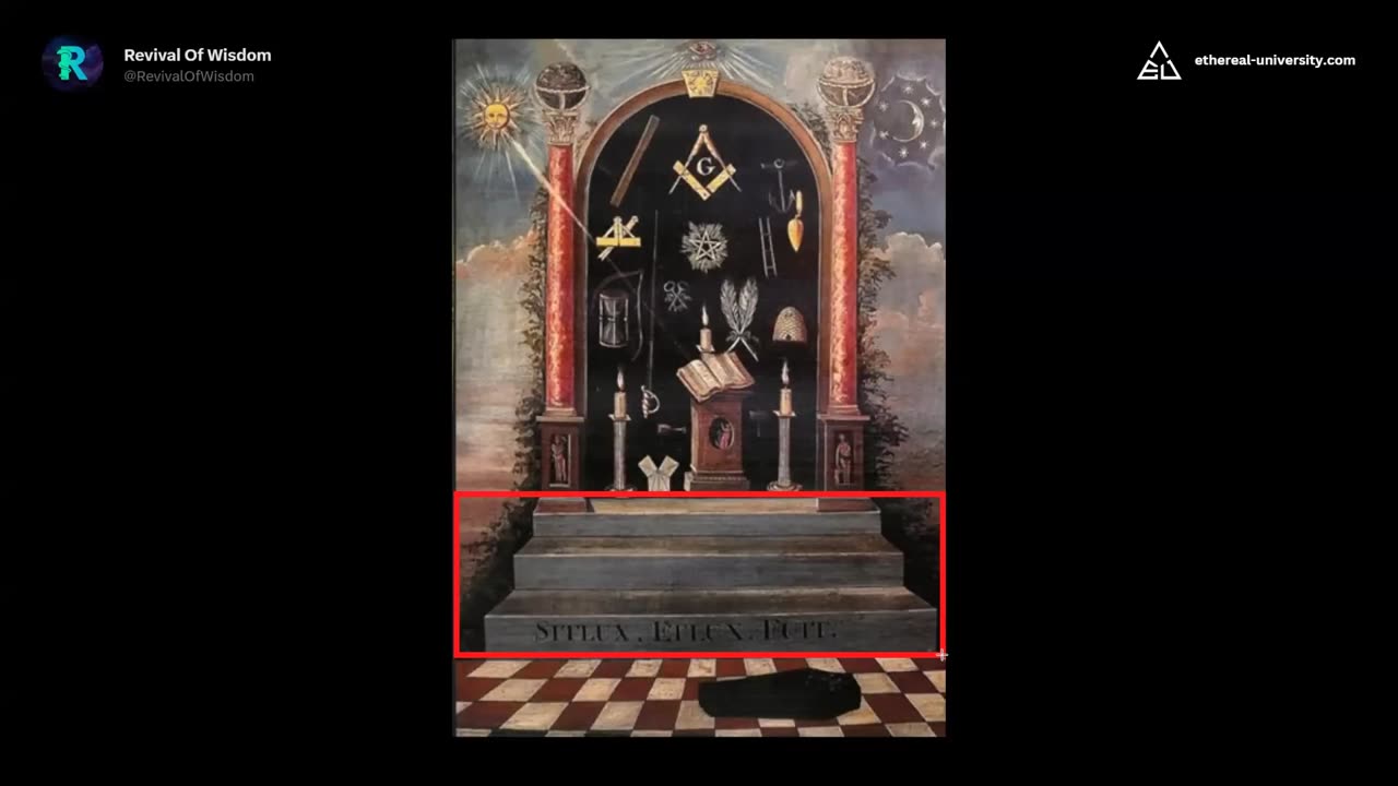 FREEMASONRY SYMBOLISM EXPLAINED (OCCULT LECTURE) 👁️