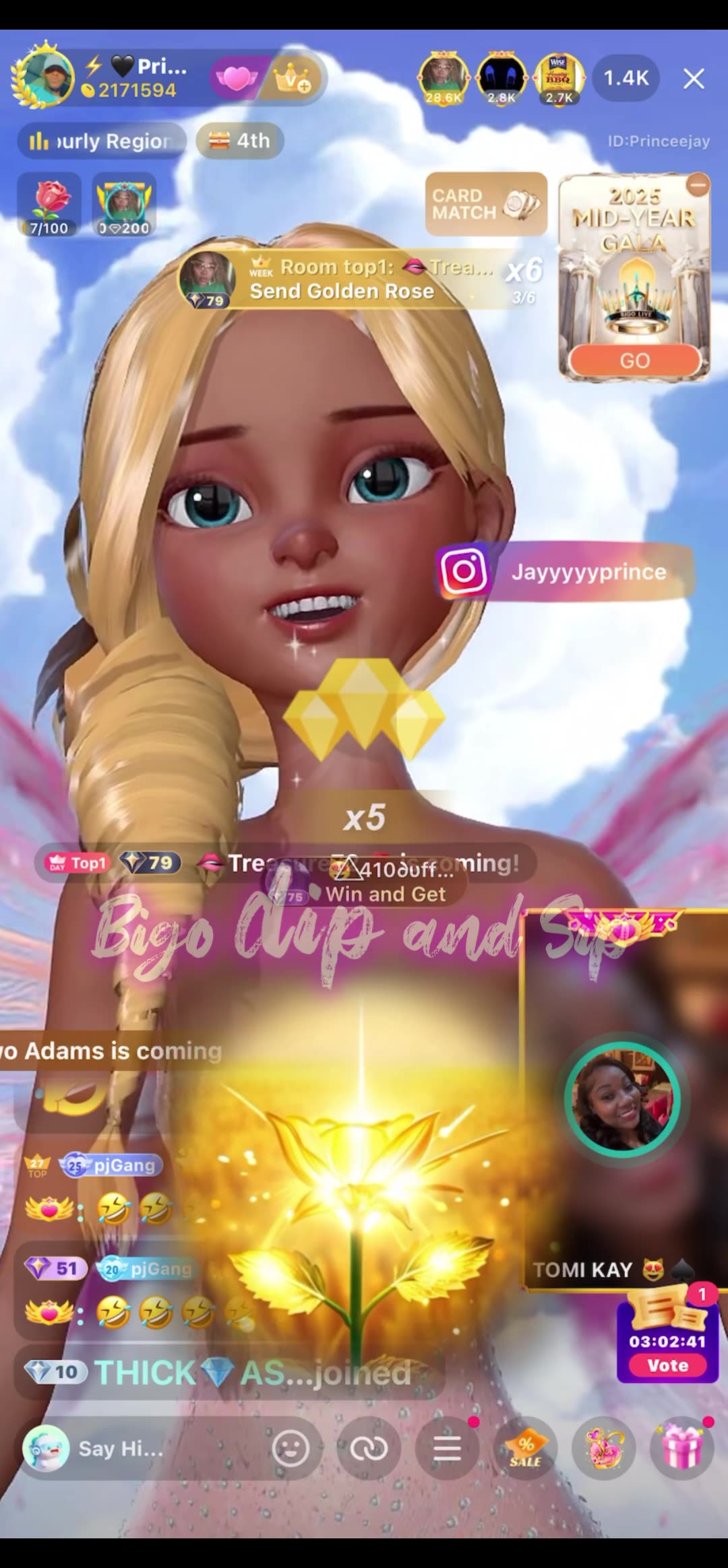 Princejays Bigo blindside ft Tammy Peay vs the brother 7/22/25 #bigoclipandsip